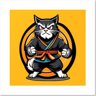 Cat-Fu Master Posters and Art